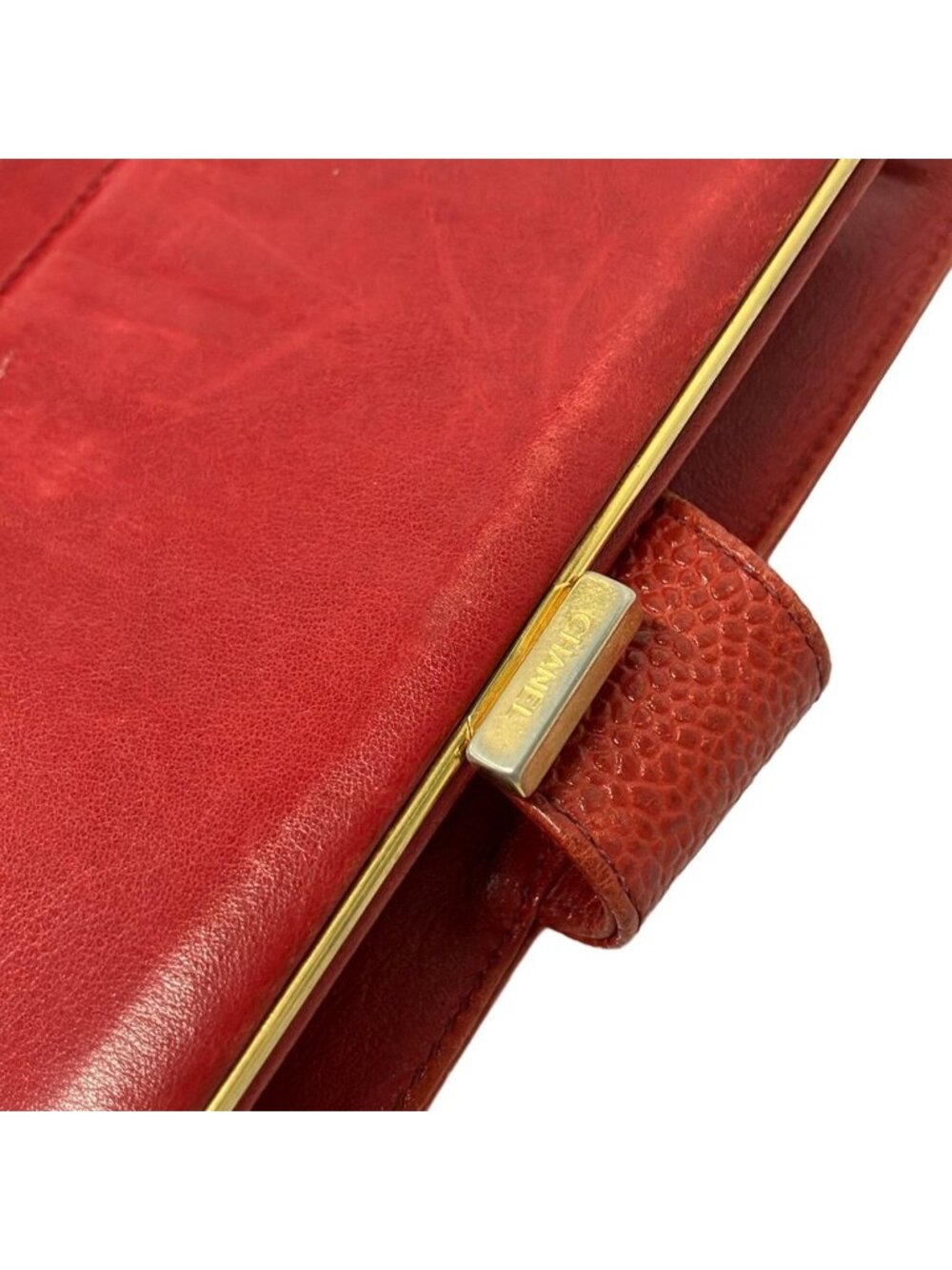 Chanel Wallet Red Gold - Picture 8 of 8